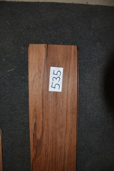 Madagascar palissander fineer 233 x 13-14 cm | 0.6 mm | 0,315m&sup2;