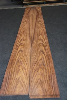 Indisch palissander fineer 290 x 22-24 cm | 0.6 mm | 0,667m&sup2;