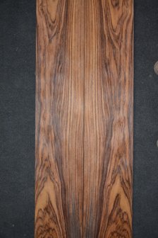 Indisch palissander fineer 290 x 22-24 cm | 0.6 mm | 0,667m&sup2;