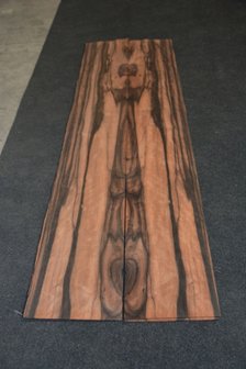 Coromandel fineer 123 x 18-19 cm | 0.6mm | 0,2276m&sup2;