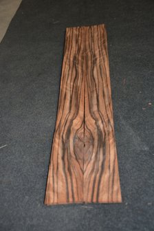Coromandel fineer 79 x 7-8 cm | 0.6mm | 0,0672m&sup2;