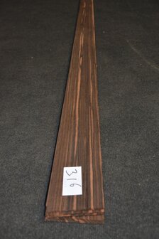 Coromandel fineer 244 x 9-10 cm | 0.6mm | 0,2318m&sup2;