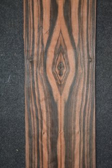Coromandel fineer 98 x 8-9 cm | 0.6mm | 0,0833m&sup2;