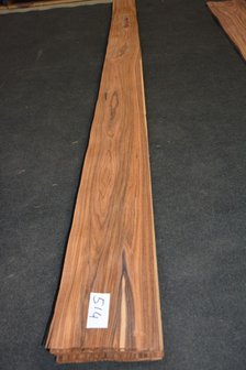 Santos palissander fineer 298 x 19 cm | 0.6 mm | 0,5662m&sup2;