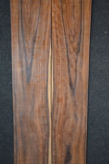 Santos palissander fineer 216 x 9-13 cm | 0.6 mm | 0,2376m&sup2;