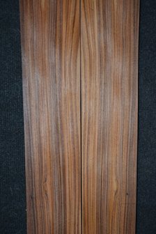 Santos palissander fineer 202 x 9-11 cm | 0.6 mm | 0,202m&sup2;