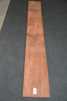 Afrikaans palissander fineer 250 x 33 cm | 0.6 mm | 0,825m&sup2;