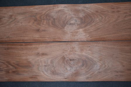 Afrikaans palissander fineer 250 x 33 cm | 0.6 mm | 0,825m&sup2;
