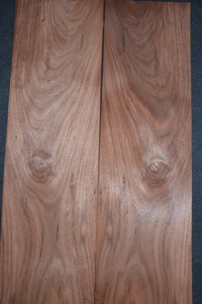 Afrikaans palissander fineer 200 x 27 cm | 0.6 mm | 0,54m&sup2;