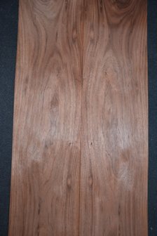 Afrikaans palissander fineer 200 x 27 cm | 0.6 mm | 0,54m&sup2;