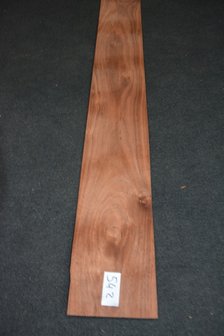 Afrikaans palissander fineer 135 x 19 cm | 0.6 mm | 0,2565m&sup2;