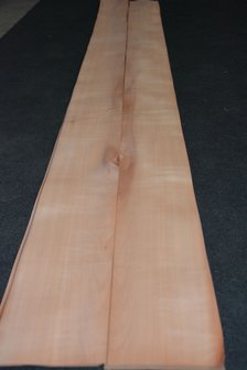 Peren fineer 240 x 15-18 cm | 0.6 mm | 0,396m&sup2;