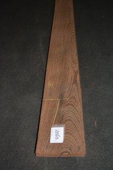 Wenge fineer 258 x 14 cm | 0.6 mm | 0,36m&sup2;