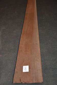 Wenge fineer 253 x 19 cm | 0.6 mm | 0,48m&sup2;
