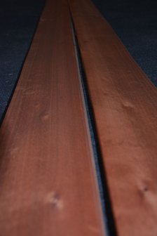 Moabi fineer 260 x 12 cm | 0.6 mm | 0,31m&sup2;