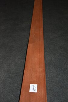 Moabi fineer 265 x 12 cm | 0.6 mm | 0,32m&sup2;