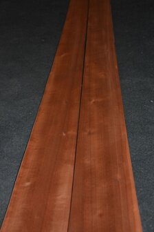 Moabi fineer 224 x 13-15cm | 0.6 mm | 0,32m&sup2;