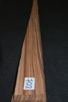 Zebrano fineer 320 x 10-11 cm | 0.6 mm | 0,34m&sup2;