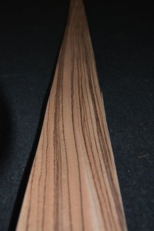 Zebrano fineer 320 x 10-11 cm | 0.6 mm | 0,34m&sup2;