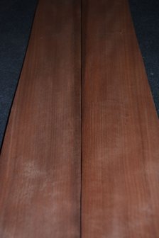 Moabi fineer 220 x 12 cm | 0.6 mm | 0,264m&sup2;