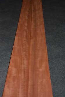 Moabi fineer 208 x 12 cm | 0.6 mm | 0,25m&sup2; 
