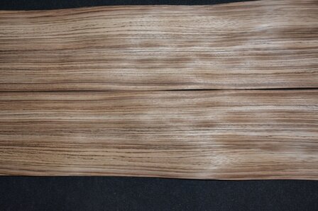 Zebrano fineer 233 x 19-20 cm | 0.6 mm | 0,45m&sup2;