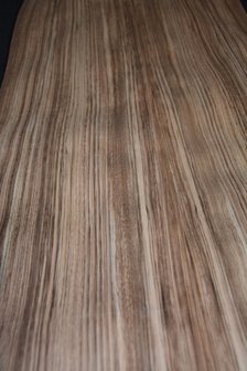 Zebrano fineer 230 x 24 cm | 0.6 mm | 0,55m&sup2;