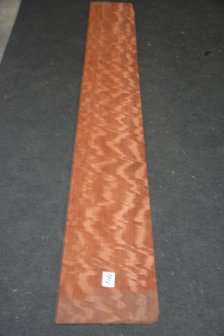 Makore fineer 223 x 32 cm | 0.6mm |  0,71m&sup2;