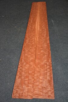 Makore fineer 213 x 16 cm | 0.6mm | 0,34m&sup2;