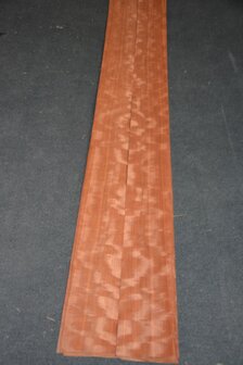 Makore fineer 223 x 16-17 cm | 0.6mm | 0,37m&sup2;