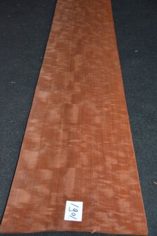 Makore fineer 212 x 34 cm | 0.6mm | 0,72m&sup2;