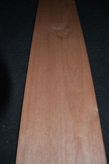 Kersen fineer 255 x 19 cm | 0.6mm | 0,49m&sup2;