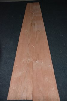 Kersen fineer 255 x 19 cm | 0.6mm | 0,49m&sup2;