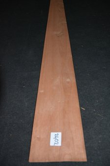 Kersen fineer 255 x 19 cm | 0.6mm | 0,49m&sup2;