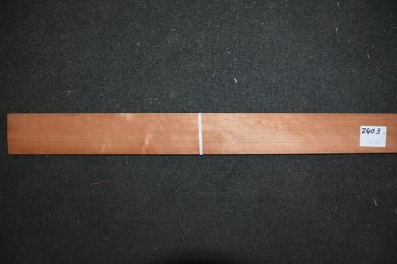 Kersen fineer 81 x 8 cm | 0.6mm | 0,065m&sup2;