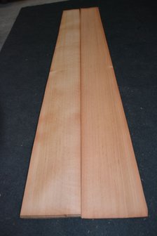 Oregon Pine fineer 215 x 19-24 cm | 0.6 mm | 0,48m&sup2;