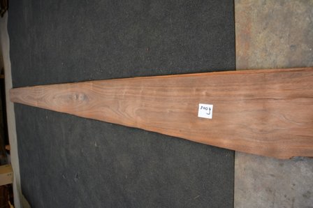 Amerikaans noten fineer 440 x 20 cm | 0.6mm | 0,880m&sup2;