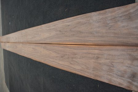 Amerikaans noten fineer 440 x 20 cm | 0.6mm | 0,880m&sup2;
