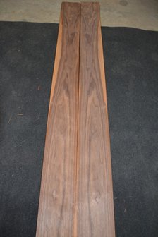 Amerikaans noten fineer 440 x 17 cm | 0.6mm |  0,748m&sup2;