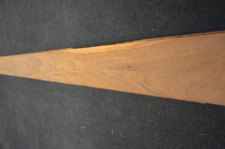 Bruinhart fineer 325 x 15 cm | 0.6mm | 0,488m&sup2;