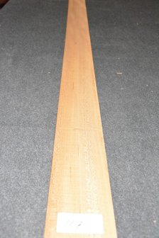 Teak fineer 239 x 11-12 cm | 0.6 mm | 0,275m&sup2;