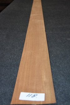 Teak fineer 233 x 11-13 cm | 0.6 mm | 0,280 m&sup2;