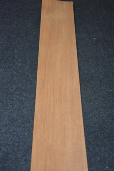 Teak fineer 233 x 11-13 cm | 0.6 mm | 0,280 m&sup2;