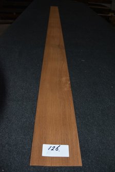 Teak fineer 237 x 12-14 cm | 0.6 mm | 0,308m&sup2;