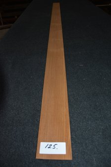Teak fineer 243 x 10-11 cm | 0.6 mm | 0,255m&sup2;