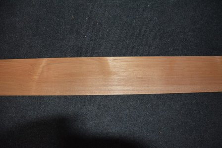 Teak fineer 243 x 10-11 cm | 0.6 mm | 0,255m&sup2;