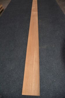 Teak fineer 243 x 10-11 cm | 0.6 mm | 0,255m&sup2;