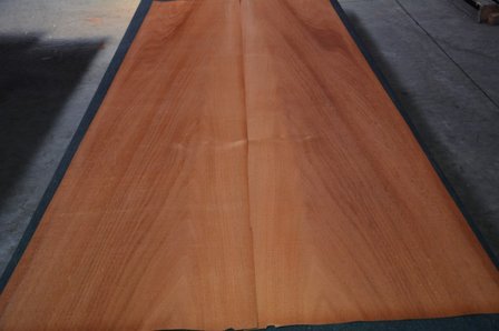 Swietenia mahonie fineer 242 x 49-55 cm | 0.6mm | 1,256m2