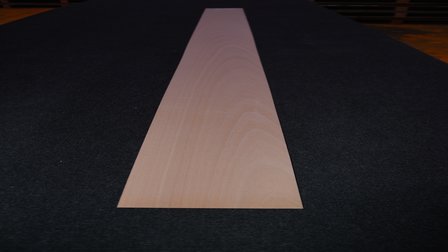 Beuken fineer 210 x 14 cm | 0.6mm | 0,294m&sup2; 
