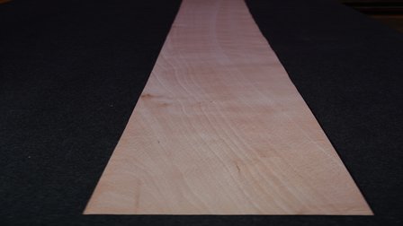Beuken fineer 215 x 20 cm | 0.6mm | 0,430m&sup2; 